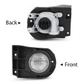 G-plis Front Bumper Fog Light With Bracket Left And Right Side Pair Compatible Toyota Corolla Cross Xle Hybrid 2022-2024 81210