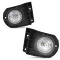 G-plis Front Bumper Fog Light With Bracket Left And Right Side Pair Compatible Toyota Corolla Cross Xle Hybrid 2022-2024 81210 