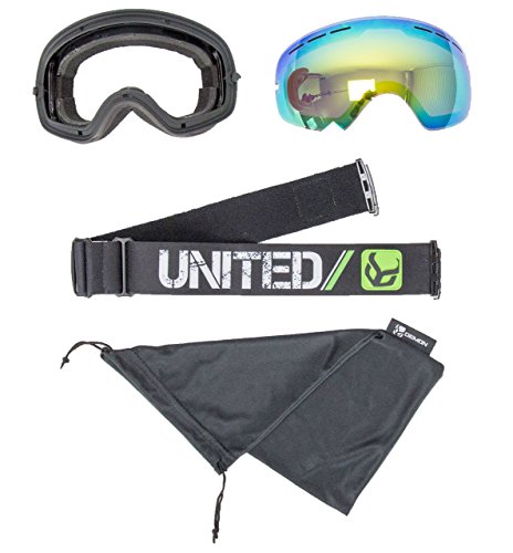 Phantom Helmet With Audio And Snow Supra Goggle Black Medium