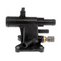 Engine Coolant Water Outlet For Ford Escape 2013 2019 Plastic Black Cj5z8k556 A B 4 Bolt Holes 1 07 Inside Diameter 608 In 