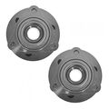 Front Wheel Bearing And Hub Assembly Set 4wd For 1997 To 2004 Dodge Dakota 1998 2003 Durango Am-25021642 2 Piece Kit 