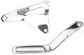 9455 Alternator Bracket Set Chrome Steel Vehicle Specific Fit Stock Size 
