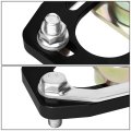 Compatible With Ford Mustang Pair Front Adjustable -3 0 Camber -2 Caster Plates Alignment Kit Black