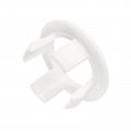 Uxcell Sink Trim Overflow Cover 3pcs Rings Bathroom Kitchen Basin Drain Hole Insert In Round Caps White