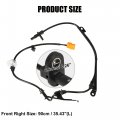 Uxcell 1pcs No 57450sepa01 Abs Wheel Speed Sensor Front Right For Acura Tl 2004-2008
