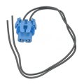 Electrical Connector For Audi S6 1995 Plastic With Metal Blade Terminal Push On Attachment 1 Male Model Alx-pau-si-hp3960-clb21 