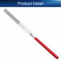 Auniwaig 150 Grit 4mm X 160mm Flat Diamond Needle File Small For Metal Sanding Jewelers Hobby Wood And More 1pcs