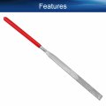 Auniwaig 150 Grit 4mm X 160mm Flat Diamond Needle File Small For Metal Sanding Jewelers Hobby Wood And More 1pcs