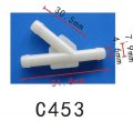 Autobahn88 3-way Y-piece Nylon Vacuum Hose Joiner Od 6 5mm 0 26 Pack Of 10