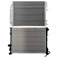 Ocpty Ac A C Condenser And Radiator Replacement Fit For 3897 2766 2005 2006 2007 2008 Dodge Magnum 5 7l