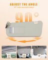 Ocpty Sun Visor Fit For 2010 2011 2012 2013 Mazda 3 With Sunroof Gray Left Driver Side