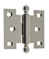 Idh By St Simons 80252-014 Professional Grade Quality Genuine Solid Brass 2-1 2 X 3 Parliament Hinges With Ball Finials Bright 