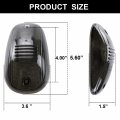 Cab Roof Marker Lights For 03-16 Dodge Ram 1500 2500 3500 Smoked Lens With 16 White Leds