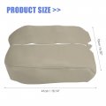 X Autohaux Pair Car Center Console Lid Armrest Seat Box Cover Protector Replacement Microfiber Leather For Acura Mdx 2007-2013