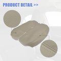 X Autohaux Pair Car Center Console Lid Armrest Seat Box Cover Protector Replacement Microfiber Leather For Acura Mdx 2007-2013