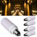 Satco 5w T6 Led Mini Candelabra Bulb Frost Finish 3000k Soft White 120 Volt Residential Commercial Indoor Enclosed Fixtures 