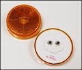 Triton 08477 Amber 2 5 Inch Round Led Clearance Sidemarker Light 