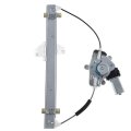 A-premium Electric Power Window Regulator With Motor Compatible Hyundai Accent 2011-2017 Rear Left And Right 2-pc