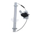 A-premium Electric Power Window Regulator With Motor Compatible Hyundai Accent 2011-2017 Rear Left And Right 2-pc