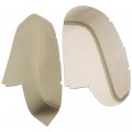 Leather Front Door Panel Armrest Cover Beige Tan For Ridgeline 2006-2014