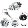 Saihisday 641833 Ignition Switch Replacement For Kubota Tractor G3200 G4200 G4200h G5200h G6200h M4030 M4700 M4800 M5030