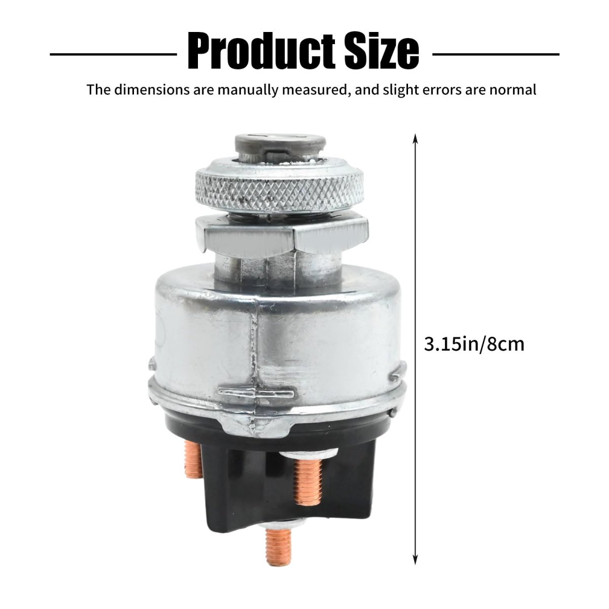 Saihisday 641833 Ignition Switch Replacement For Kubota Tractor G3200 G4200 G4200h G5200h G6200h M4030 M4700 M4800 M5030