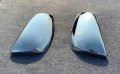 2pcs Abs Chrome Car Rearview Mirror Cover Trim Decorative Emblems For Toyota Harrier 2021-2022-2023