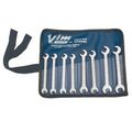 Vimv18 Ignition Wrench Set V1 V8 Blue Powder Coated Chrome Vanadium Steel Open End 15 In Length 8 Jaw Capacity 