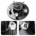 5 On 4 In Trailer Hub Kit Replacement For 3500 Lbs Spindle With Bearing 4 Piece Set