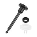 1 Set Tub Spout Diverter Repair Kit Bathtub Leaky Faucet Replacement Parts Includes X Valve Stems Cup Seals And Gate Black 