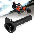 Universal Throttle Twist Grips 7 8 22mm Handlebar Accelerator For Motorcycle Scooter Dirt Bike Black