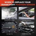A-premium Engine Crankshaft Position Sensor Compatible With Toyota Camry Avalon Corolla Highlander Matrix Rav4 Sienna Venza
