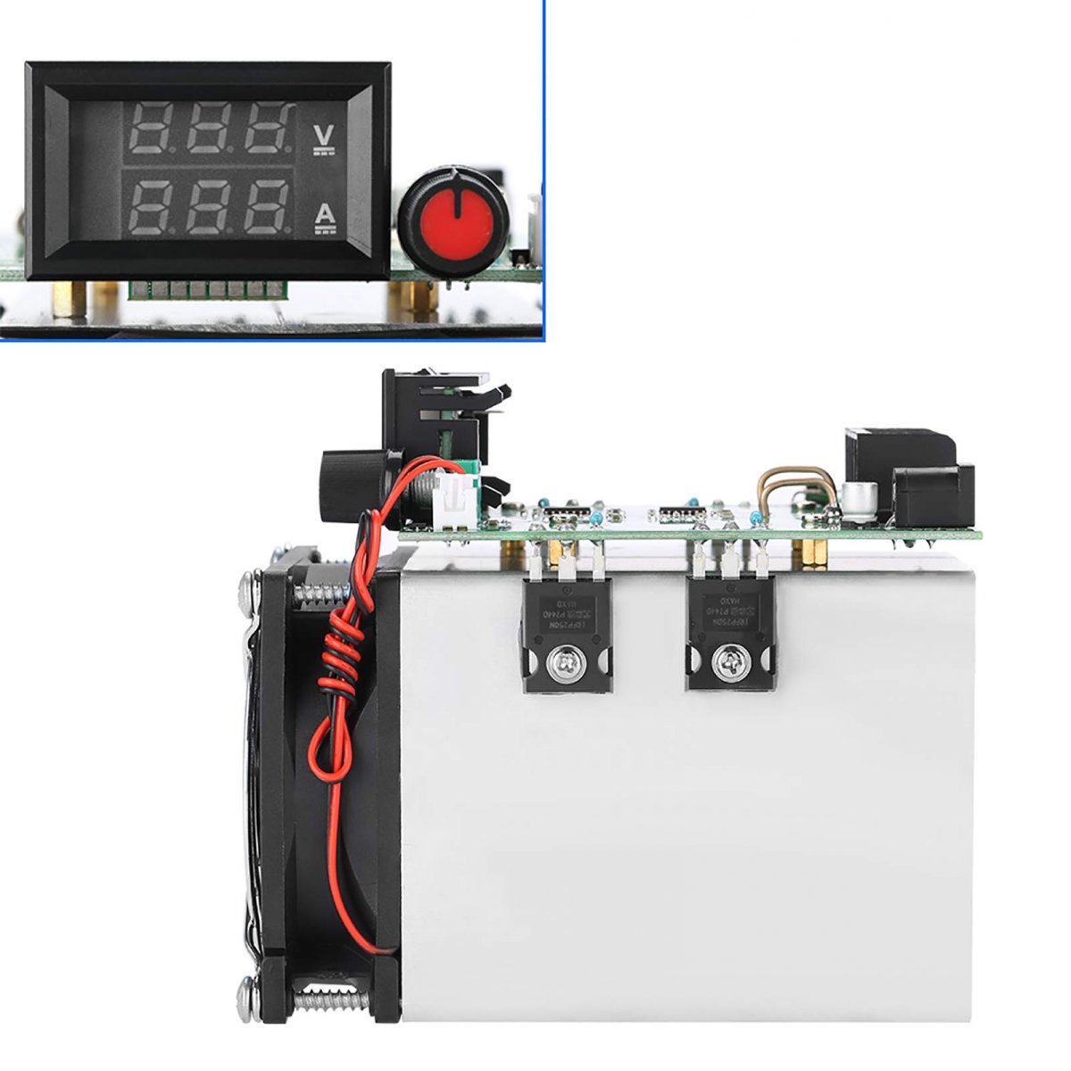 Electric Discharge Monitor Electronic Load 12v 250w Constant Current Board Burnin Module 0 To 20a With Voltage And Display