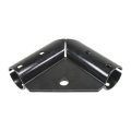 Plum Fittings 1 5 8 X Black Chain Link Fence Top Gate Corner Pressed Steel Elbow Pack Of 4 