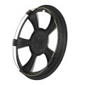 Universal Wheel Covers For 13 In Wheels Silver Abs Plastic Hubcaps With Adjustable Retaining Rings Snap On Tire Replacement