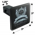 Supernatural Saving People Hunting Things Tow Trailer Hitch Cover Plug For 1 25 In Receivers Durable Abs Plastic With Uv