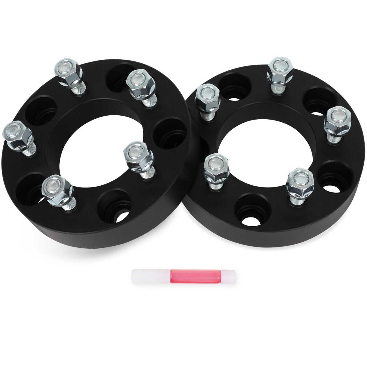 1 25 In Wheel Adapters 5x5 To 5x4 5 Bore 82 5mm For Jeep Wrangler 2007 2017 Commander 2006 2010 2 Pieces Black Conversion