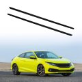 Dasbecan Outer Door Window Molding Trim Weatherstrip For Honda Civic 2016 2017 2018 2019 2020 2 Replace 72410-tbg-a01 