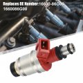X Autohaux Set Of 4 Fuel Injectors 16600-86g00 For Nissan Pickup D21 2 4l I4 1990-1995