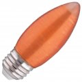 Satco S23407 Medium Light Bulb In Bronze Dark Finish Spun Amber 