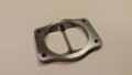 T6 Divided To 4 Inch Inlet Transition Turbo Flange S400 Borg Gt55 Gt45 Gt45r 1 2 