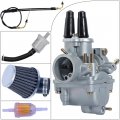 Procompany Carburetor With Throttle Gas Cable Air Fuel Filter Replaces For Yamaha Pw 80 P Peewee Y-zinger Big Wheel 80 Bw80
