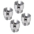 4 Pcs Internal External Pipe Threading Tool Alloy Steel 1 Inch Hex Shank G3 For Plumbing Tasks