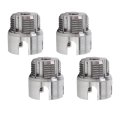 4 Pcs Internal External Pipe Threading Tool Alloy Steel 1 Inch Hex Shank G3 For Plumbing Tasks