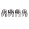 4 Pcs Internal External Pipe Threading Tool Alloy Steel 1 Inch Hex Shank G3 For Plumbing Tasks