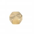 Uxcell Brass Cap 5pcs G3 8 Female Pipe Fitting Hex Compression Stop Valve Connector