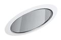 Juno Lighting 612hz-sc 6-inch Standard Slope Downlight Reflector Cone Haze Baffle With Satin Chrome Trim 