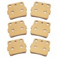Semi-metallic-pro Front Rear Brake Pads For Honda Trx400ex Trx300ex Trx400x Trx300x Trx250x Oem 06435-ha5-670 06435-ha5-671