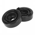 X Autohaux 2pcs 75mm Inner Diameter 36mm Height Car Rubber Housing Seal Caps Headlight Dust Cover Waterproof Dustproof