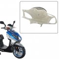 Minho Motorcycle Headlight Cover Fit For Chinese Gy6 Scooter Mopeds Jonway 125cc 4th Generation Abs Material Silver Color